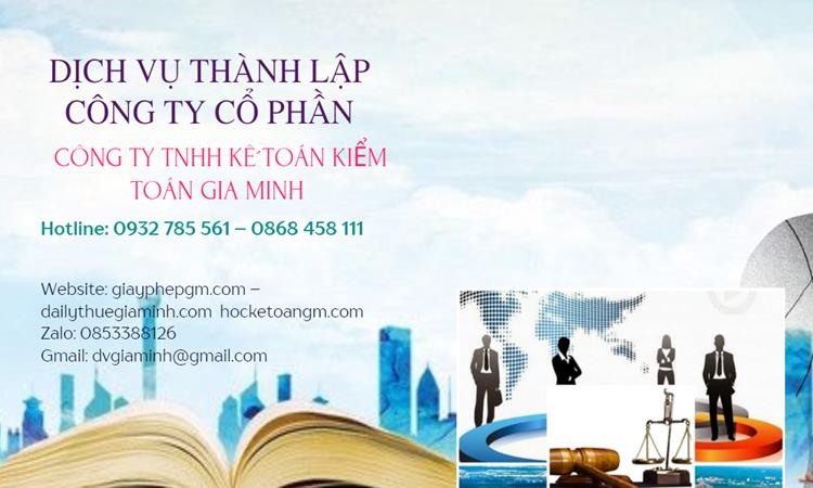 Dịch vụ thành lập công ty cổ phần tại Đồng Tháp
