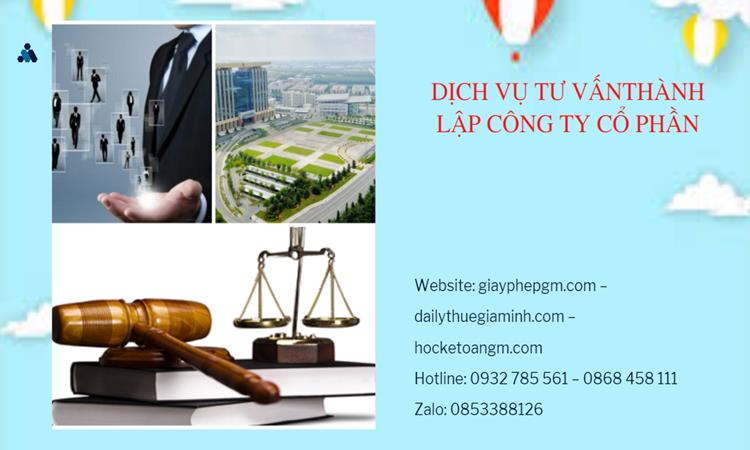 Dịch vụ thành lập công ty cổ phần tại Huyện Vĩnh Thạnh