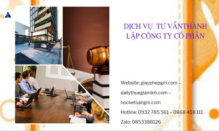 Dịch vụ thành lập công ty cổ phần tại Quận 4 