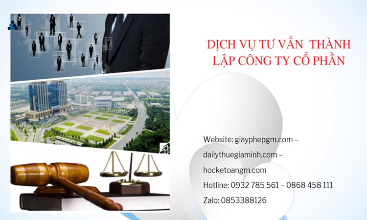 Dịch vụ thành lập công ty cổ phần tại Quận Ninh Kiều 