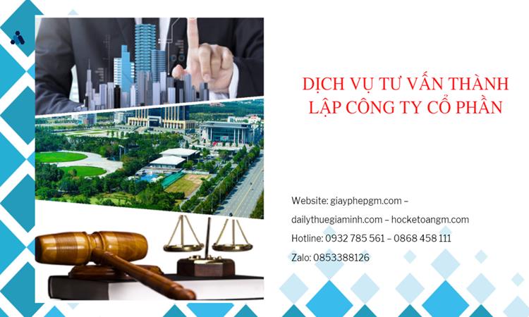 Thành lập doanh nghiệp cổ phần tại Quảng Ngãi