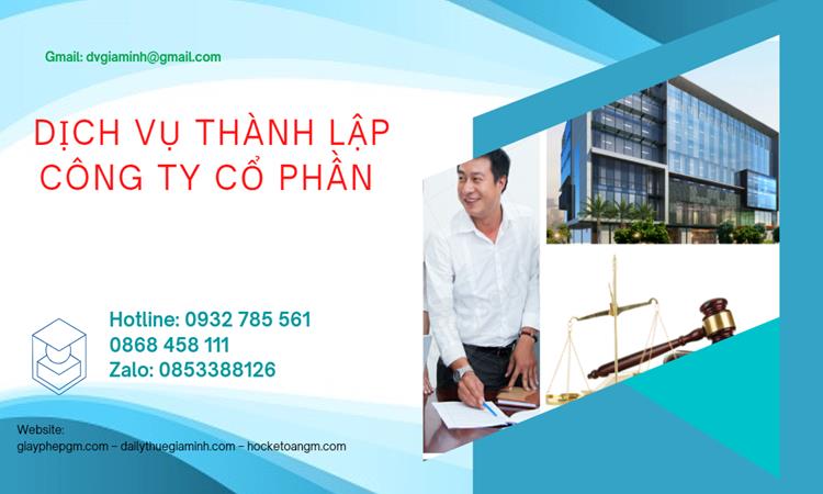 Dịch vụ thành lập công ty cổ phần tại Quận Hải Châu