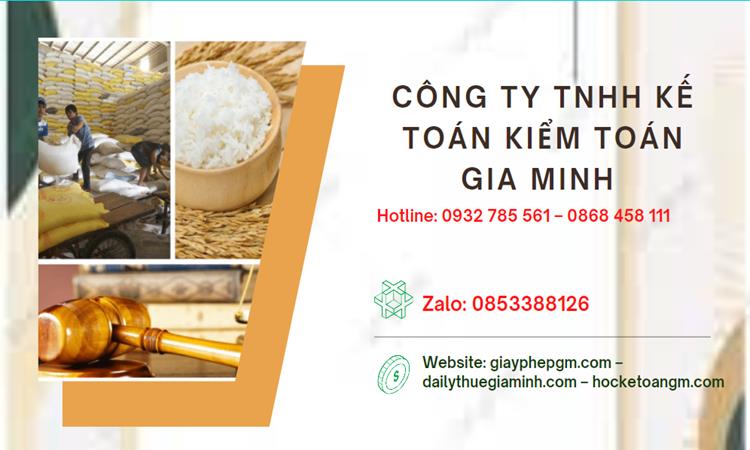 Dịch vụ thành lập công ty sản xuất kinh doanh gạo tại An Giang 