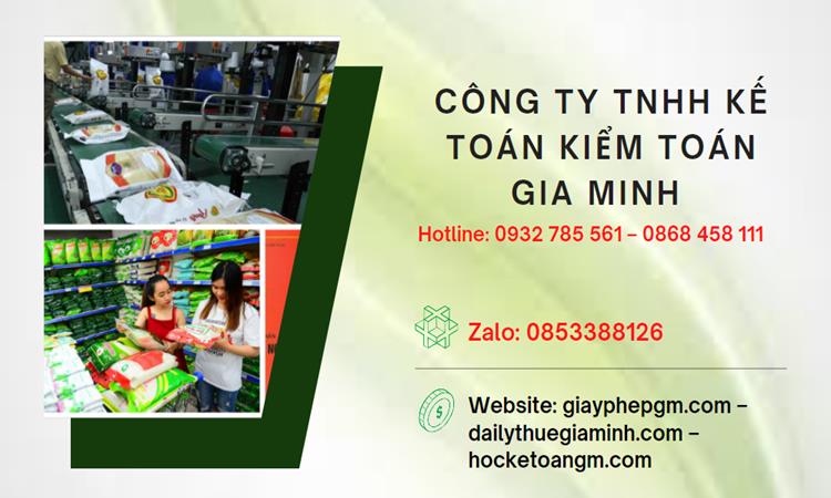 Dịch vụ thành lập công ty sản xuất kinh doanh gạo tại Bà Rịa Vũng Tàu 