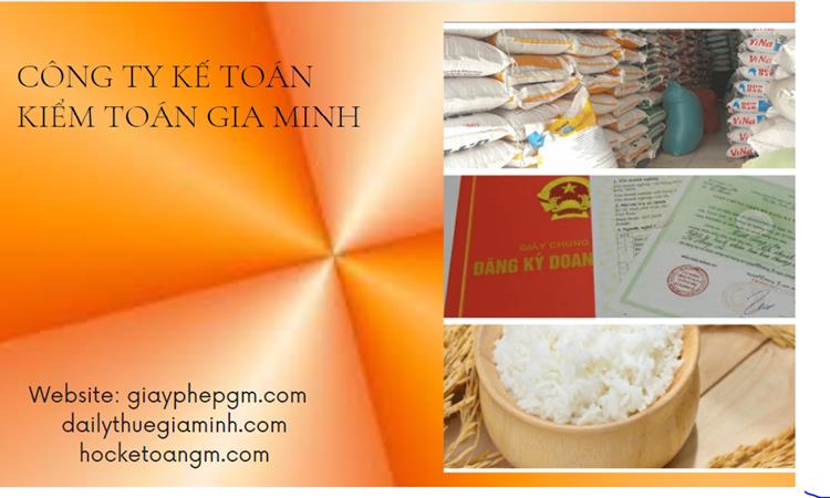 Dịch vụ thành lập công ty sản xuất kinh doanh gạo tại Bạc Liêu 