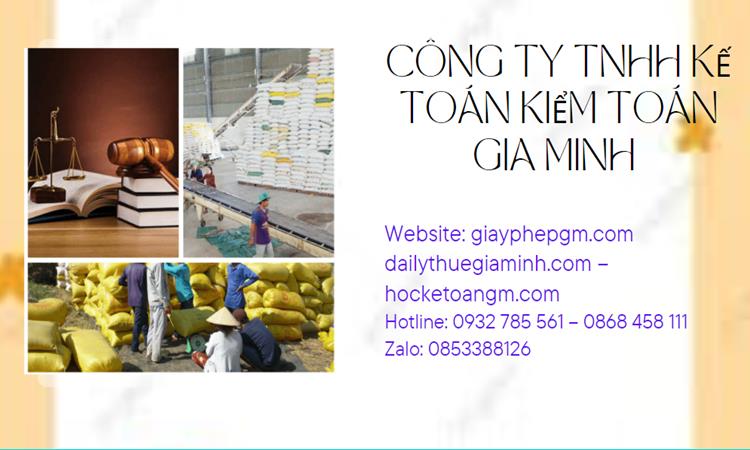 Dịch vụ thành lập công ty sản xuất kinh doanh gạo tại Bến Tre 