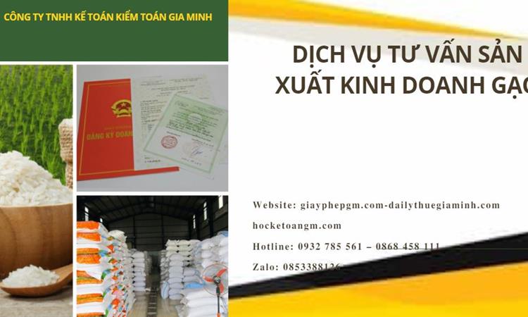 Dịch vụ thành lập công ty sản xuất kinh doanh gạo tại Cần Thơ 
