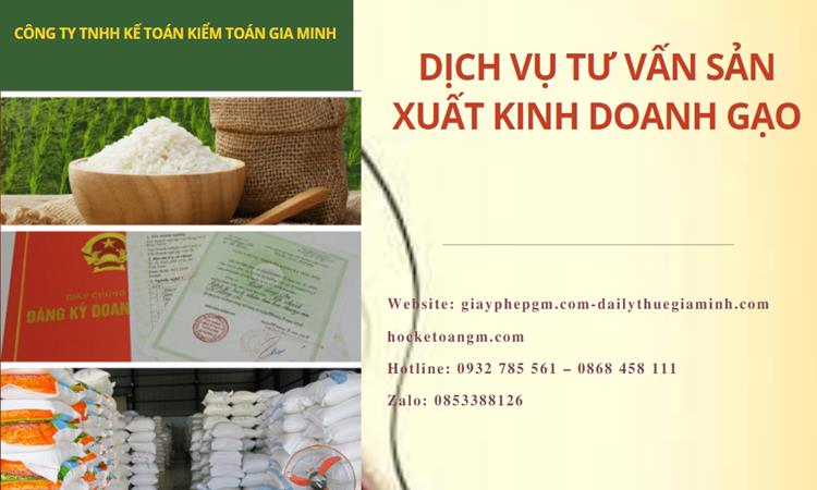 Dịch vụ thành lập công ty sản xuất kinh doanh gạo tạDịch vụ thành lập công ty sản xuất kinh doanh gạo tại Đồng Nai i Đồng Nai 