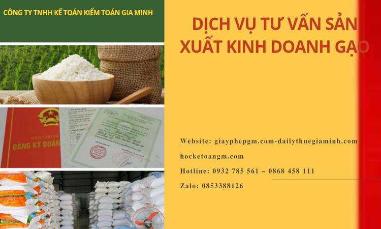 Dịch vụ thành lập công ty sản xuất kinh doanh gạo tại Hưng Yên 