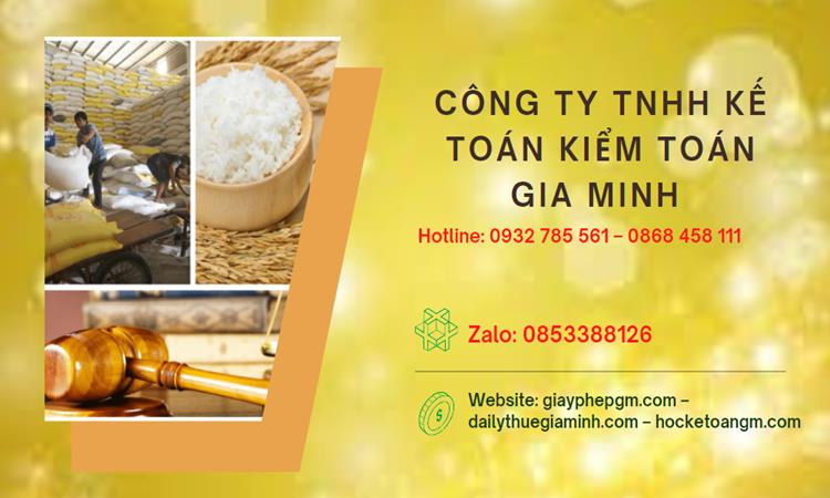 Dịch vụ thành lập công ty sản xuất kinh doanh gạo tại Huyện Bình Chánh 