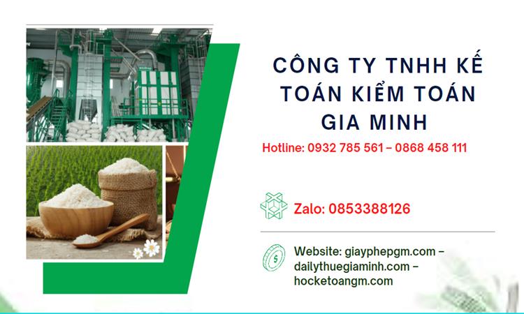 Dịch vụ thành lập công ty sản xuất kinh doanh gạo tại Huyện Cờ Đỏ 