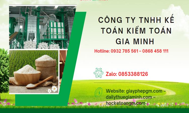 Dịch vụ thành lập công ty sản xuất kinh doanh gạo tại Huyện Thới Lai 