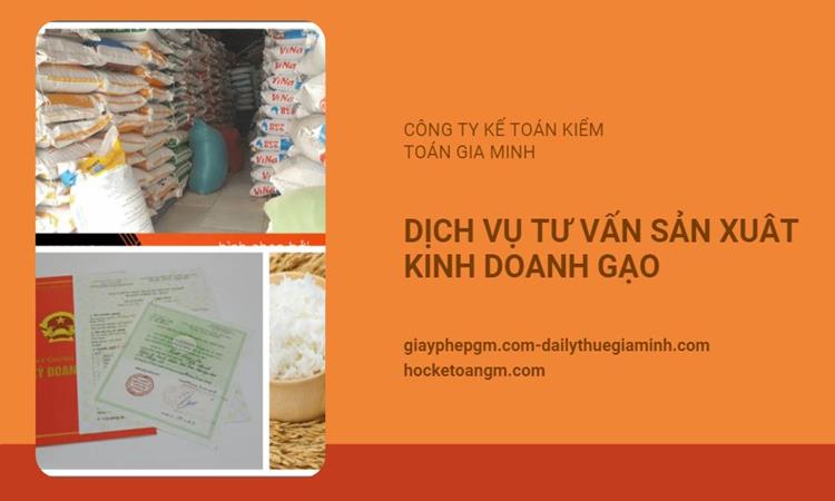 Dịch vụ thành lập công ty sản xuất kinh doanh gạo tại Kon Tum 