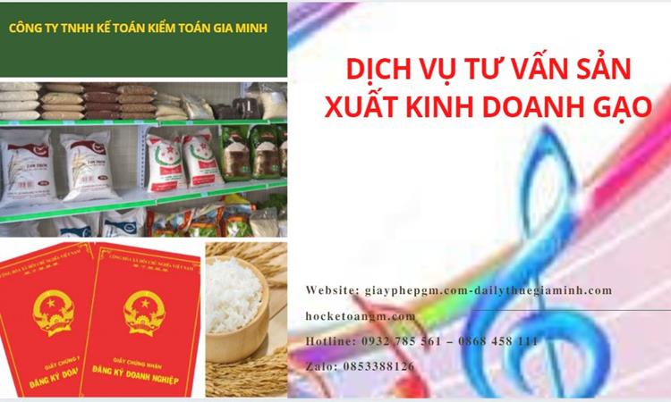 Dịch vụ thành lập công ty sản xuất kinh doanh gạo tại Lạng Sơn 