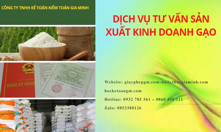 Dịch vụ thành lập công ty sản xuất kinh doanh gạo tại Nam Định 