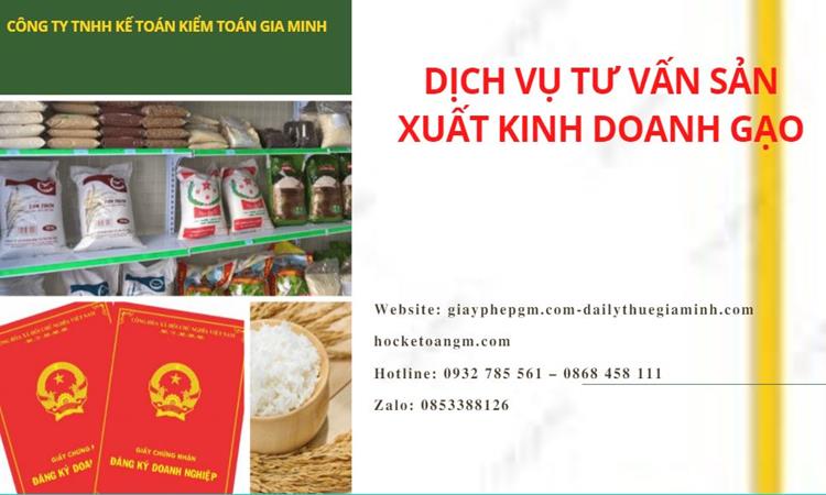 Dịch vụ thành lập công ty sản xuất kinh doanh gạo tại Phú Quốc 