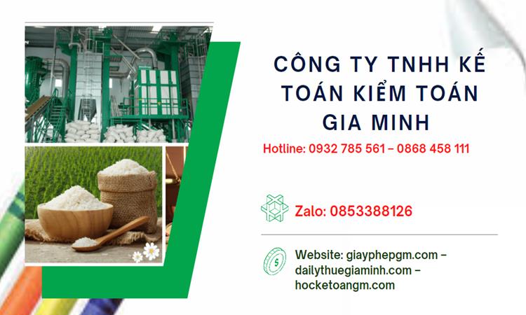 Dịch vụ thành lập công ty sản xuất kinh doanh gạo tại Quận 3 