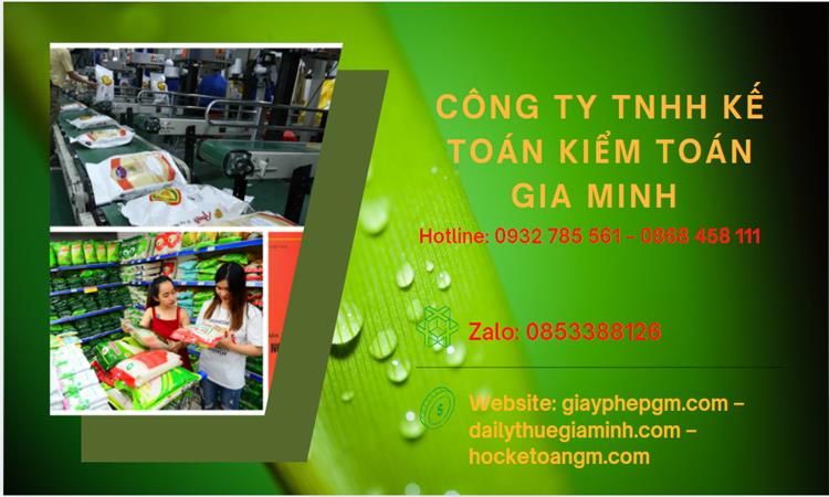 Dịch vụ thành lập công ty sản xuất kinh doanh gạo tại Quận 4 