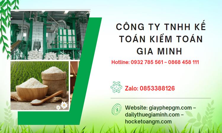 Dịch vụ thành lập công ty sản xuất kinh doanh gạo tại Quận 5 