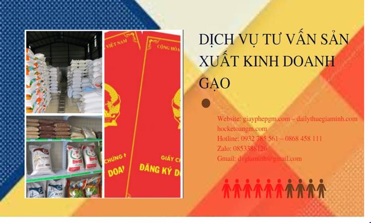Dịch vụ thành lập công ty sản xuất kinh doanh gạo tại Quận 8 