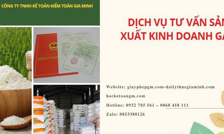Dịch vụ thành lập công ty sản xuất kinh doanh gạo tại Quận 9 