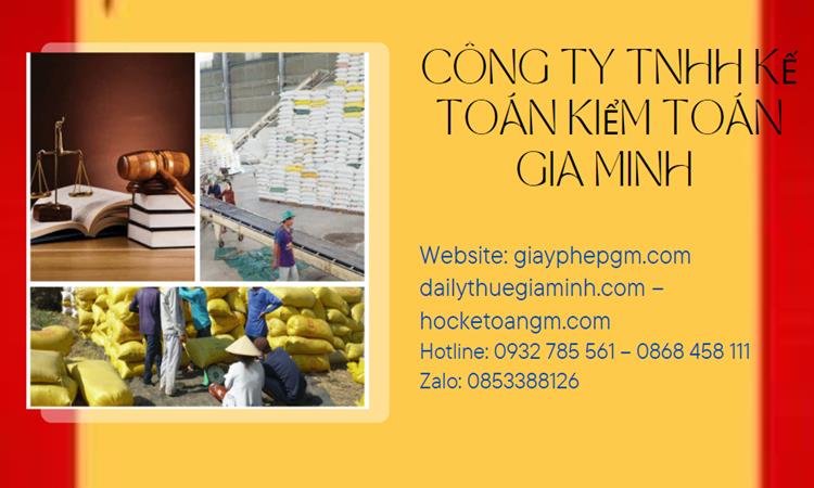 Dịch vụ thành lập công ty sản xuất kinh doanh gạo tại Quận Ba Đình 