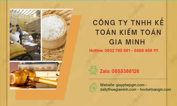 Dịch vụ thành lập công ty sản xuất kinh doanh gạo tại Quận Long Biên 