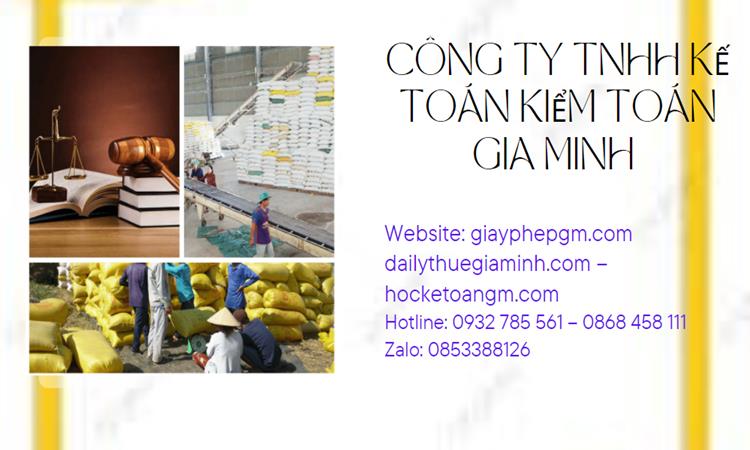 Dịch vụ thành lập công ty sản xuất kinh doanh gạo tại Quận Tây Hồ 