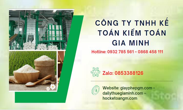 Dịch vụ thành lập công ty sản xuất kinh doanh gạo tại Thành Phố Cần Thơ 