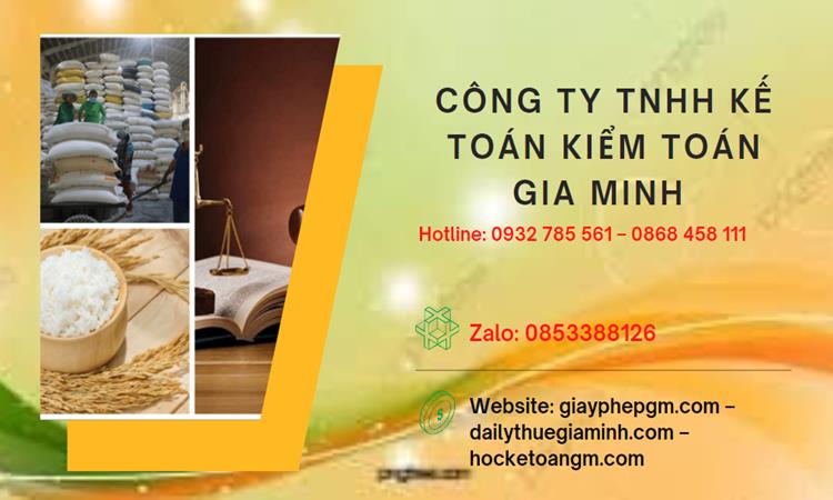 Dịch vụ thành lập công ty sản xuất kinh doanh gạo tại Thành Phố Huế 