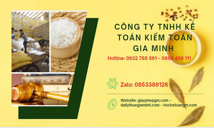 Dịch vụ thành lập công ty sản xuất kinh doanh gạo tại Thị Xã Sơn Tây 