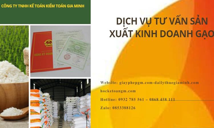 Dịch vụ thành lập công ty sản xuất kinh doanh gạo tại TP Hải Phòng 
