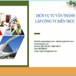 Dịch vụ Thành lập công ty thiết kế kiến trúc tại Huyện Văn Giang 