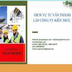  Dịch vụ Thành lập công ty thiết kế kiến trúc tại Quảng Bình 