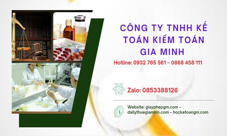 Điều kiện kinh doanh công ty dược phẩm tại Bạc Liêu