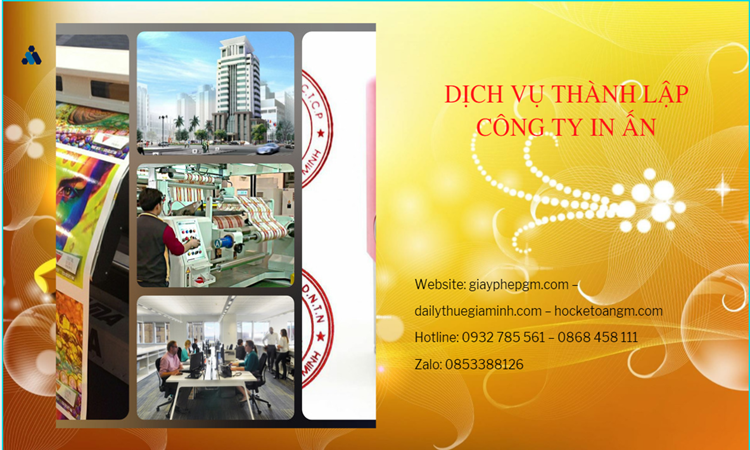 Điều kiện thành lập công ty in ấn tại Bình Phước