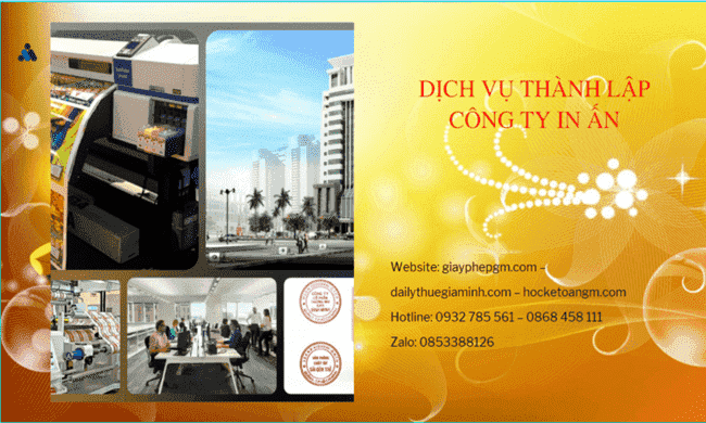 Điều kiện thành lập công ty in ấn tại Đắk Nông
