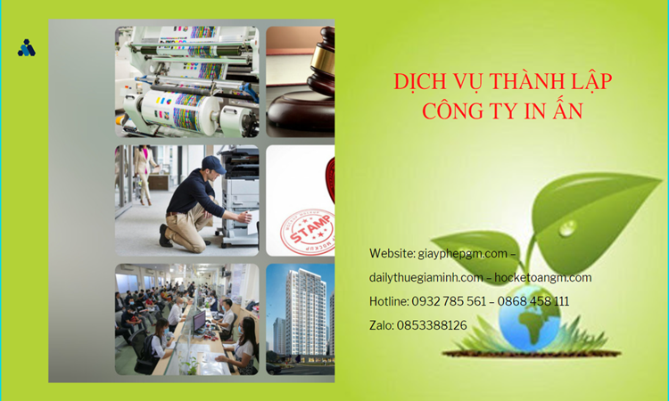 Điều kiện thành lập công ty in ấn tại Đồng Nai