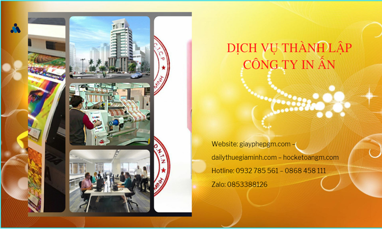 Điều kiện thành lập công ty in ấn tại Đồng Tháp