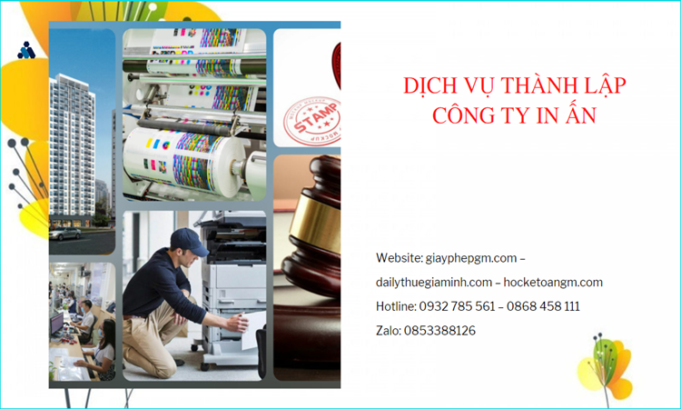 Điều kiện thành lập công ty in ấn tại Hà Giang
