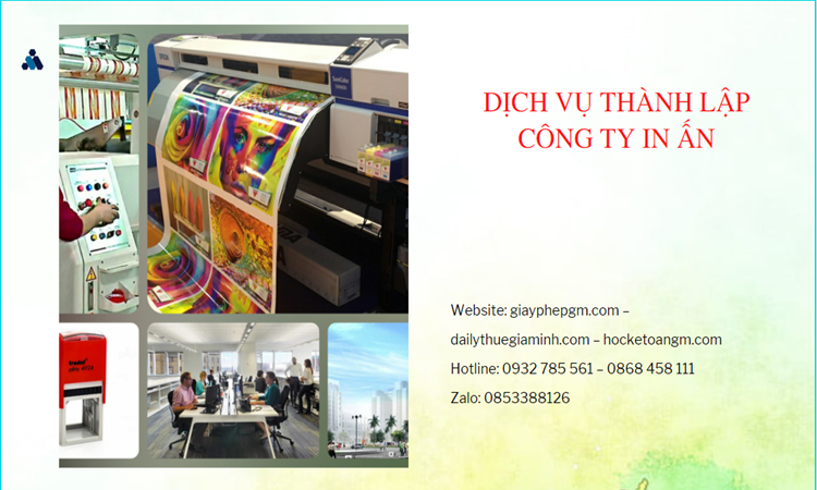 Điều kiện thành lập công ty in ấn tại Huế