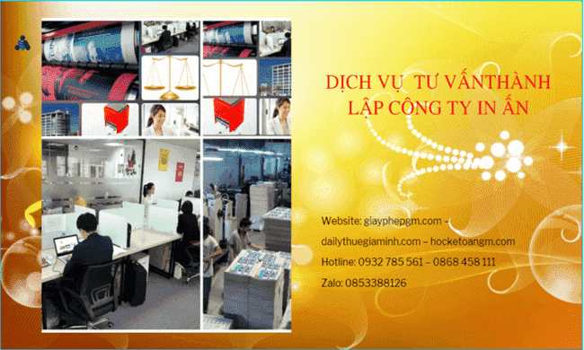 Điều kiện thành lập công ty in ấn tại Huyện Phú Xuyên