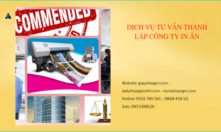 Điều kiện thành lập công ty in ấn tại Huyện Sóc Sơn