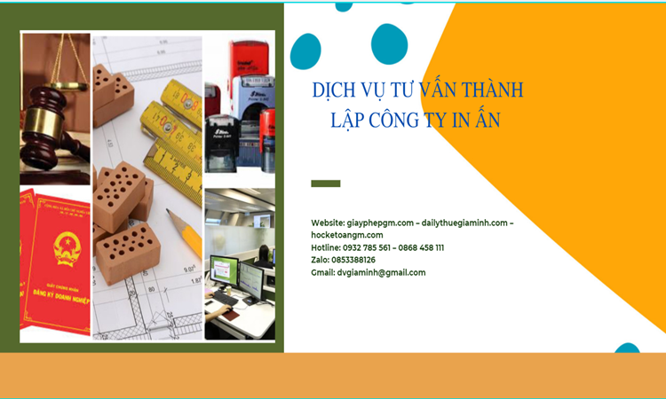 Điều kiện thành lập công ty in ấn tại Huyện Thạch Thất