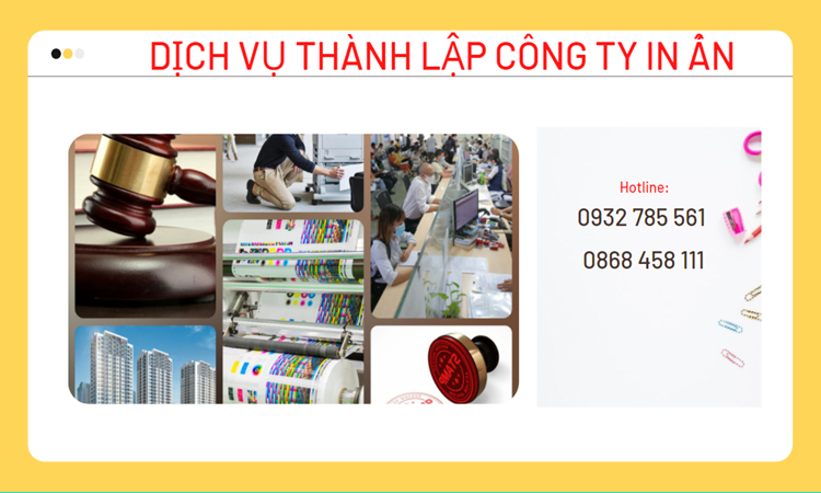 Điều kiện thành lập công ty in ấn tại Huyện Từ Liêm