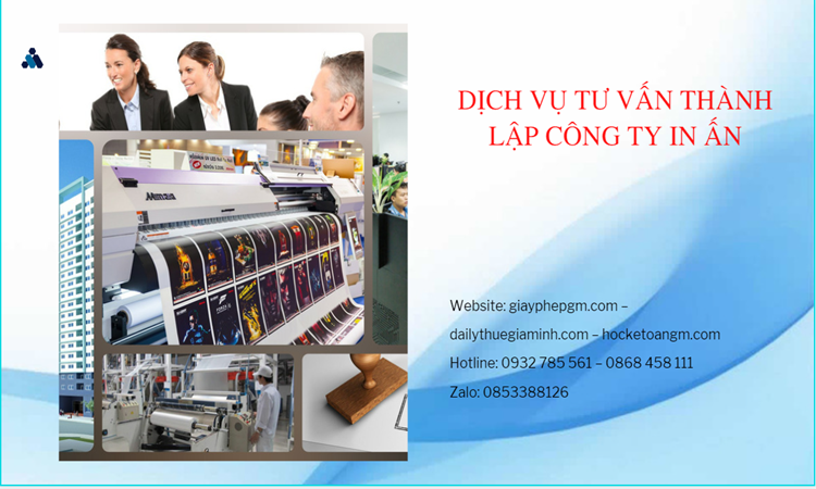 Điều kiện thành lập công ty in ấn tại Quận Bình Tân