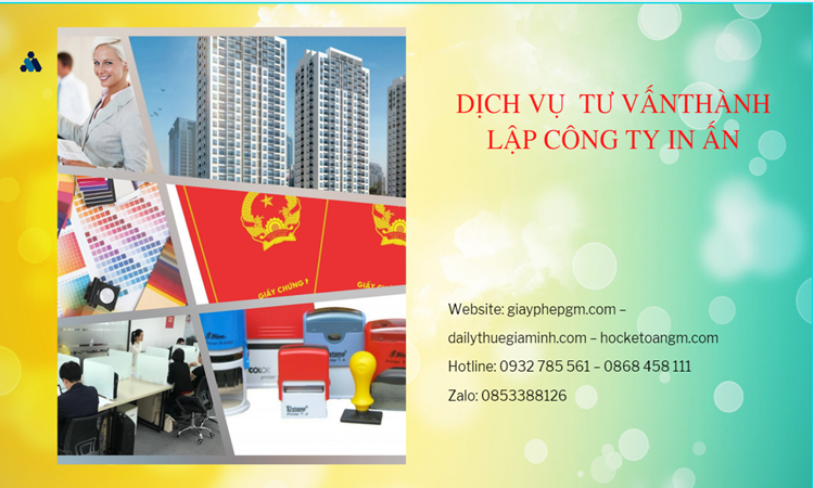 Điều kiện thành lập công ty in ấn tại Quận Bình Thạnh