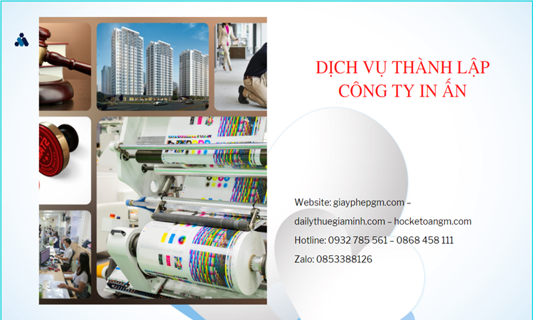  Điều kiện thành lập công ty in ấn tại Quận Bình Thủy