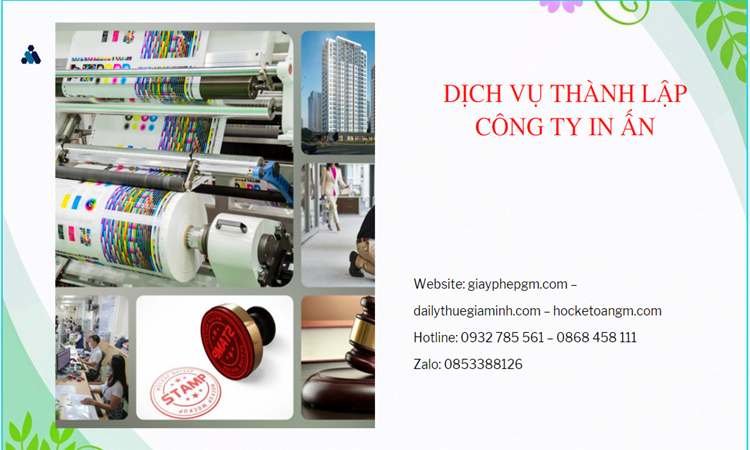 Điều kiện thành lập công ty in ấn tại Quận Hoàn Kiếm