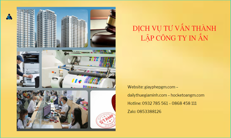 Điều kiện thành lập công ty in ấn tại Quận Hoàng Mai